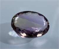 Certified 10.00 Cts Natural Oval Cut Ametrine