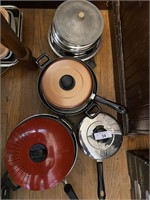 Assortment of Pots & Saute Pan