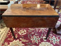Pair of Vntg Federal Style Drop Leaf Side Tables