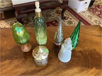 Art Nouveau Collection of Perfume Bottles