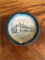 Vintage Buffalo Potterty Mount Vernon Plate