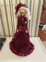 Vintage Barbie in Hand-Crocheted Dress