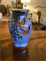 Vintage Hand-Painted Noritake Porcelain Vase