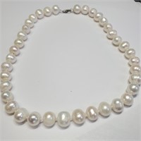 $1200 Silver W.F.Pearl Necklace