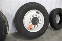Toyo M627 295/75R22.5 Tire on Steel Semi Rim