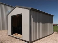 12' x 16'Metal Storage Shed w/ Roll Up Door