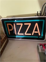 Lighted Pizza Sign