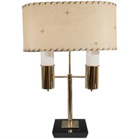 Mid-Century Modern Double Light Table Lamp