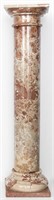Italian Neoclassical Red Marble Doric Column