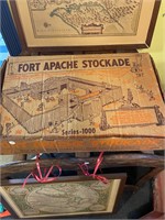 Vintage Marx Fort Apache Play Set