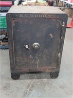 Antique Iron Safe