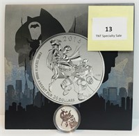 RCM 2016 20 DOLLARS SILVER COIN - DAWN OF JUSTICE