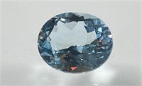 Certified 5.50 Cts Natural Blue Topaz