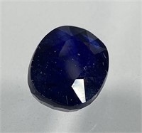 Certified 6.50 Cts Natural Blue Sapphire