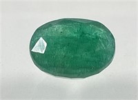 Certified 5.45 Cts Natural Emerald