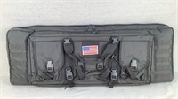 Tactical Padded Double Rifle Case in Grey