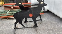 (2 times the bid) 2 Steel Deer Targets