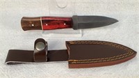 Custom Hand Made Damascus Steel Knife 4" Blade