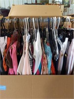 Wardrobe box of women clothes sz med large extra