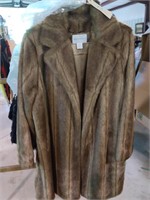 Worthington fur coat size large