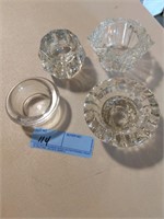 Candle holders lot of 4