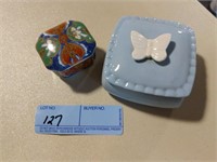 Ring boxes lot of 2