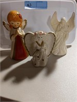 Angelic figurines - lot of 3