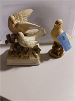 Bird figurines - lot of 2