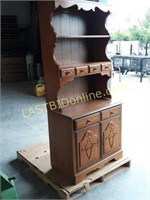 2 Piece Wood Hutch