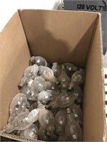 Box of Large Light Bulbs