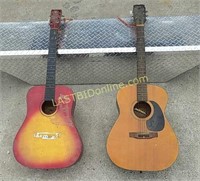 2 Acoustic Guitars