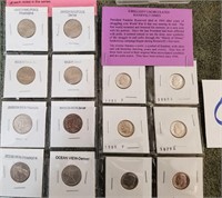 Collectible Westward Nickels and Roosevelt dimes