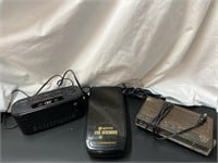 FM/AM radio, VHS rewinder
