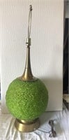 Bulbous Green Lamp