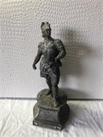 Metal Statue of a Soldier