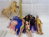 Barbies, Princess,  Shopkins, & Horse Dolls