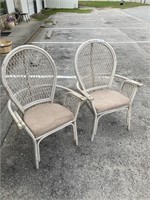 Set of rattan chairs
