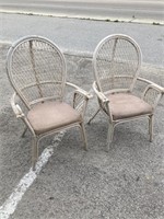 Another set of rattan chairs