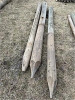 Assorted Fence Posts 5 to 7" x 8' /EACH