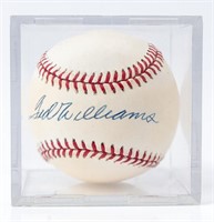 Ted Williams Signed MLB Official Baseball AAU COA
