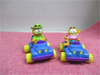 Vintage Garfield  Cars With Figures