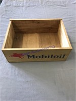 MOBILOIL WOOD BOX, 8.5 X 11.5 X 4" TALL