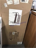 50" BENCH, NEW IN BOX, UNASSEMBLED