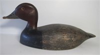 Chrysler Belleville Redhead Drake Decoy Orig Paint