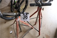 Pair of Adjustable Roller Stands (G)