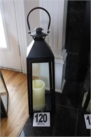 Lantern with Candle - 24" Tall (R5)