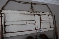 Wooden Door Headboard/Wall Decor (Approx.