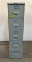 Steelcase 1745LHF 5 Drawer Filing Cabinet