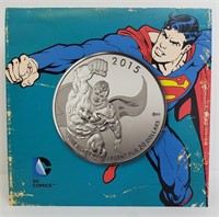 RCM CANADA 2015 $20 FINE SILVER COIN SUPERMAN