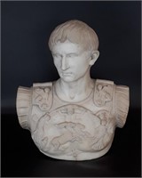 Antique Marble Bust of Caesar Augustus